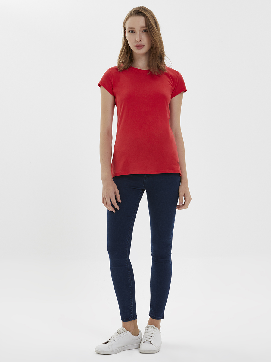 Regular Fit Kadın Tshirt K.kol