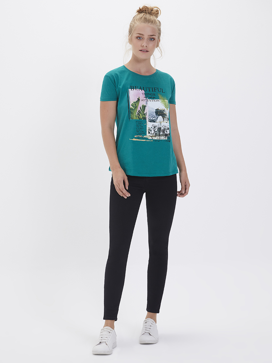 Regular Fit Kadın Tshirt K.kol