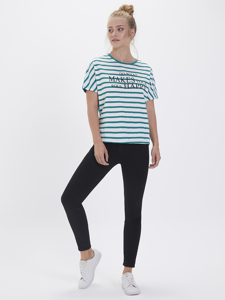 Regular Fit Kadın Tshirt K.kol