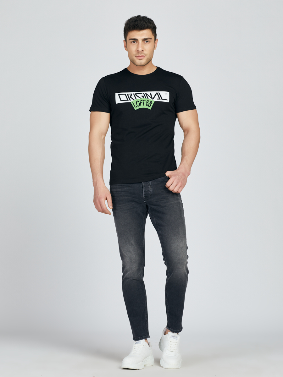 Slim Fit Erkek Tshirt K.kol