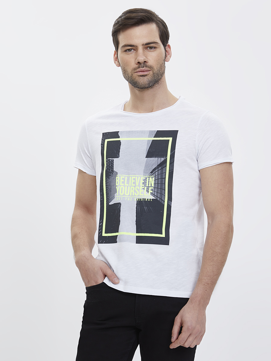 Slim Fit Erkek Tshirt K.kol