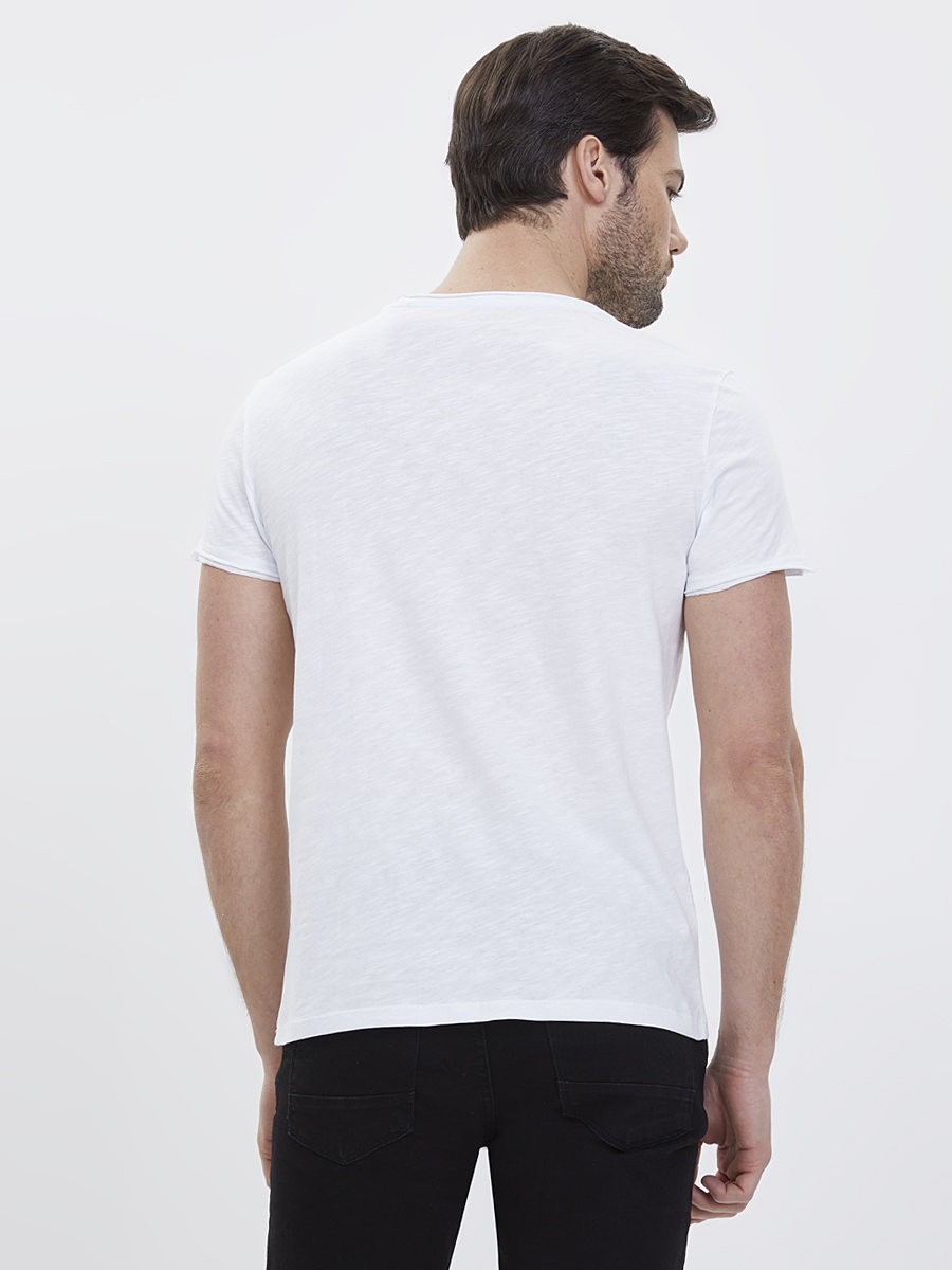 Slim Fit Erkek Tshirt K.kol