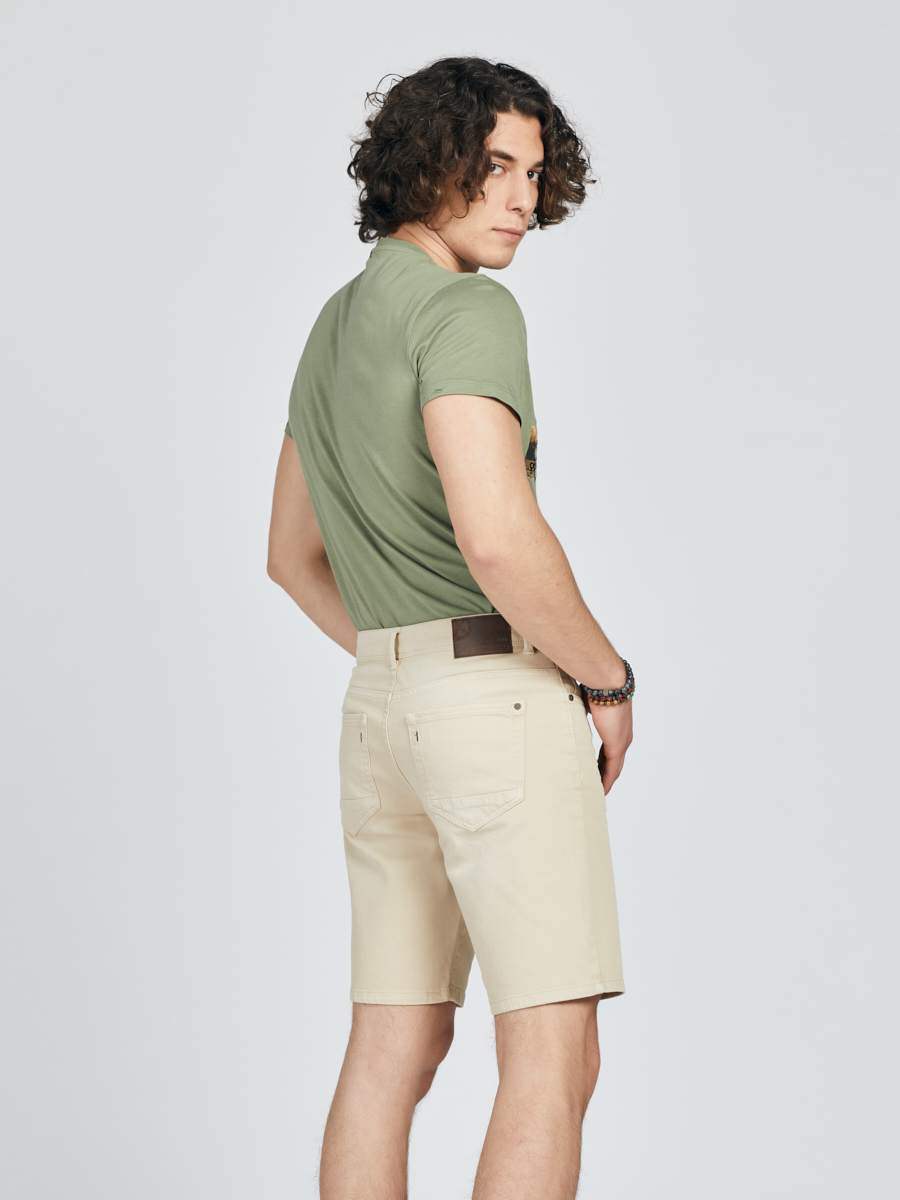 Slim Fit Erkek Şort