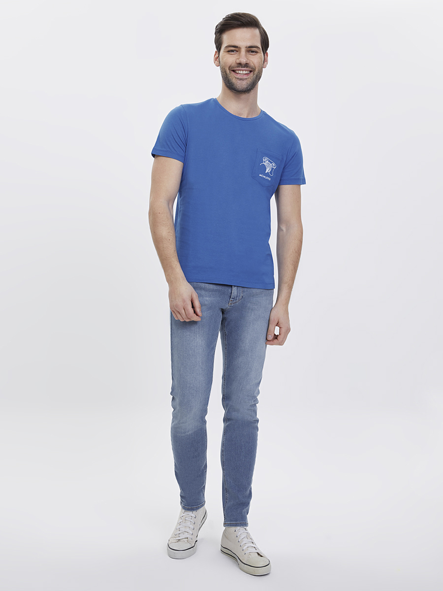 Slim Fit Erkek Tshirt K.kol