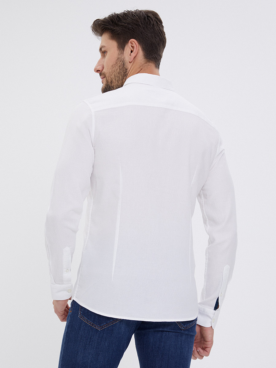 Slim Fit Erkek Gömlek U.kol