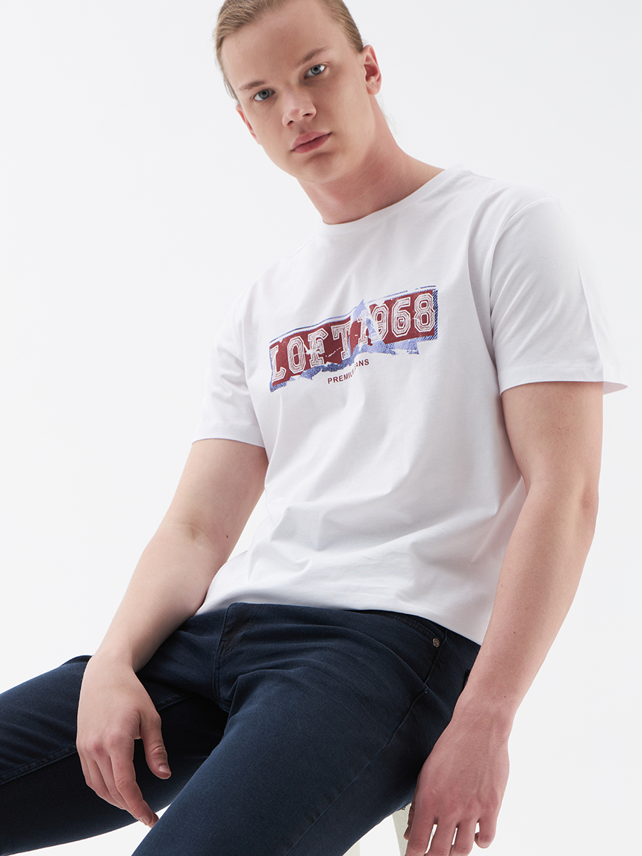 Slim Fit Erkek Tshirt U.kol