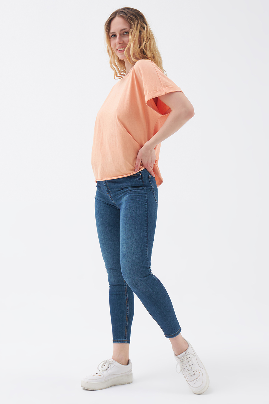 Loose Fit Kadın Tshirt K.kol