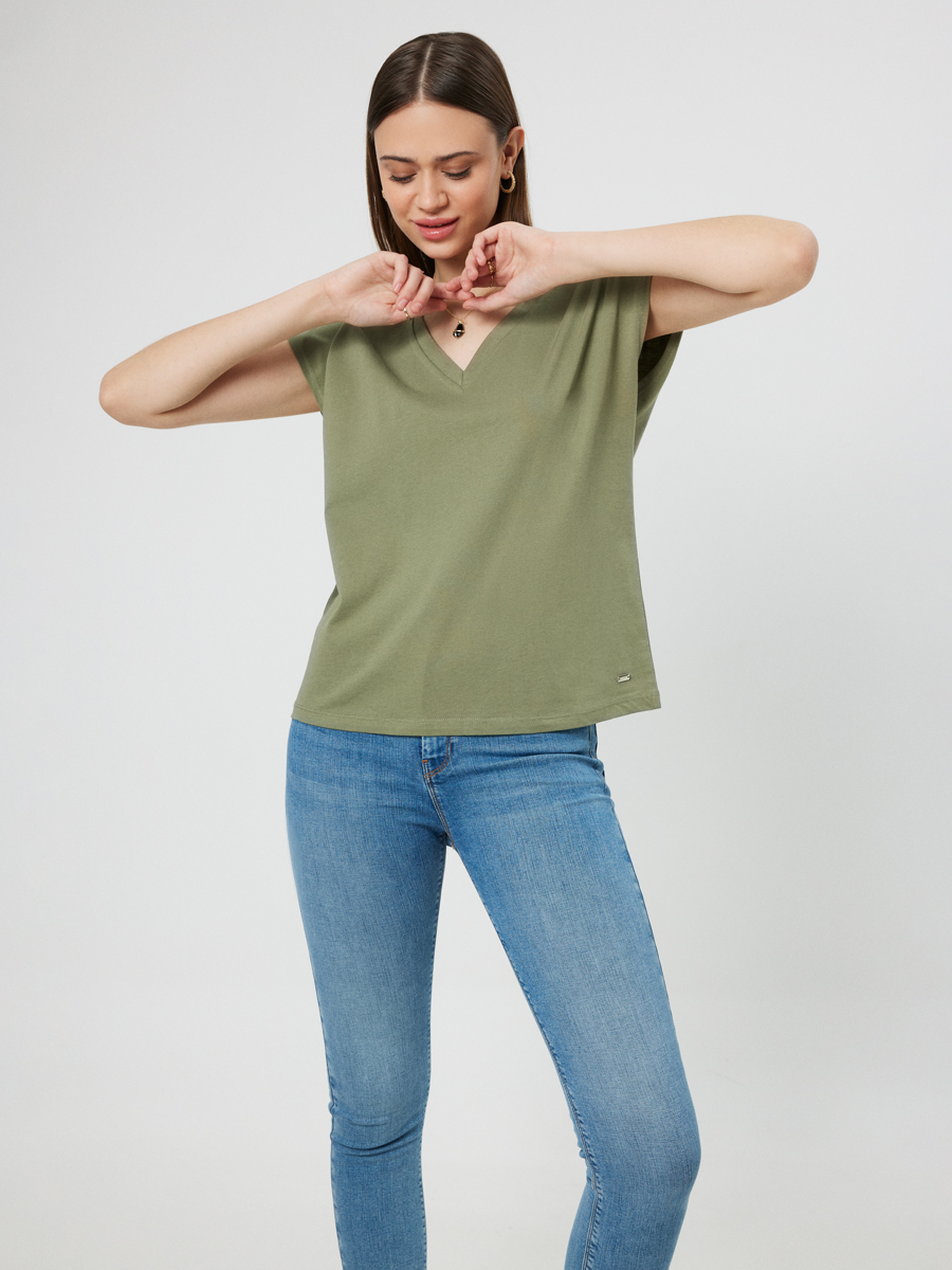 Regular Fit Kadın Tshirt K.kol