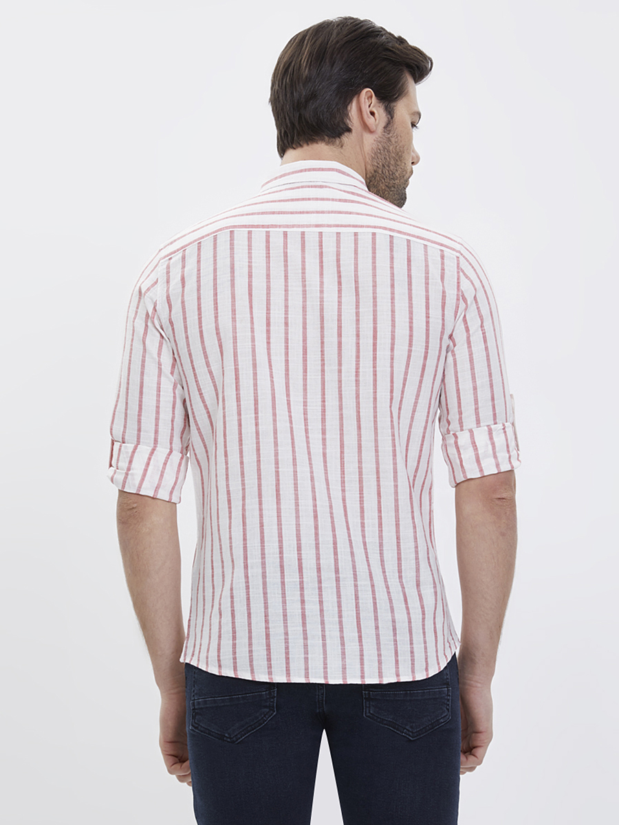Slim Fit Erkek Gömlek U.kol