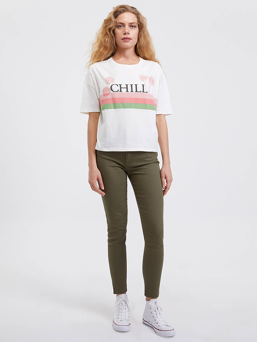 Regular Fit Kadın Tshirt K.kol