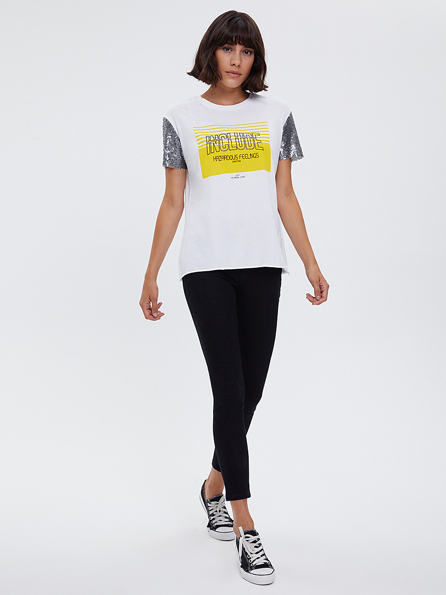 Regular Fit Kadın Tshirt K.kol
