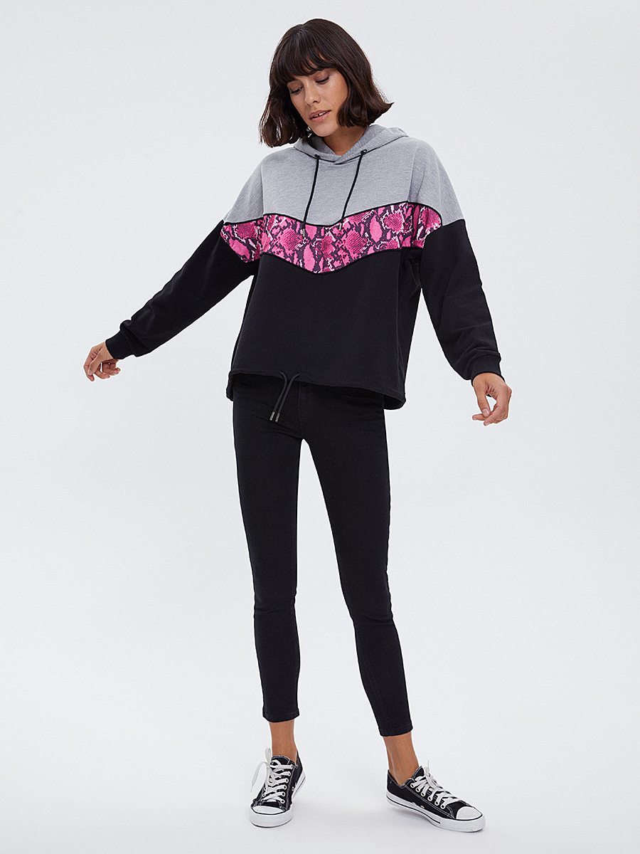 Regular Fit Kadın Sweatshirt