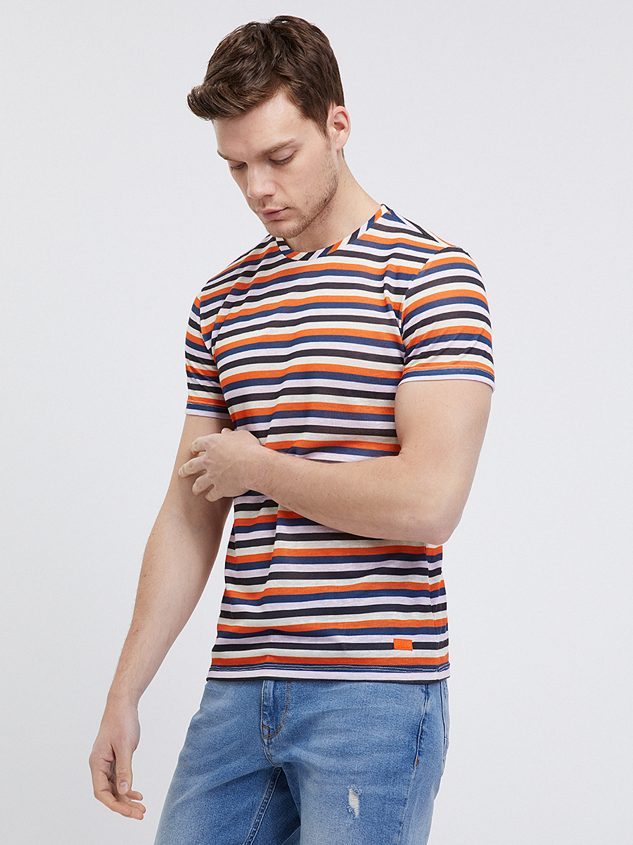 Slim Fit Erkek Tshirt K.kol