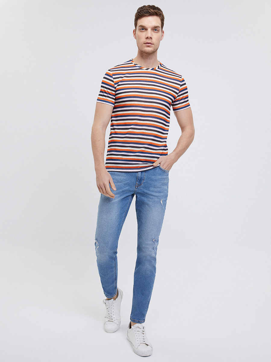 Slim Fit Erkek Tshirt K.kol