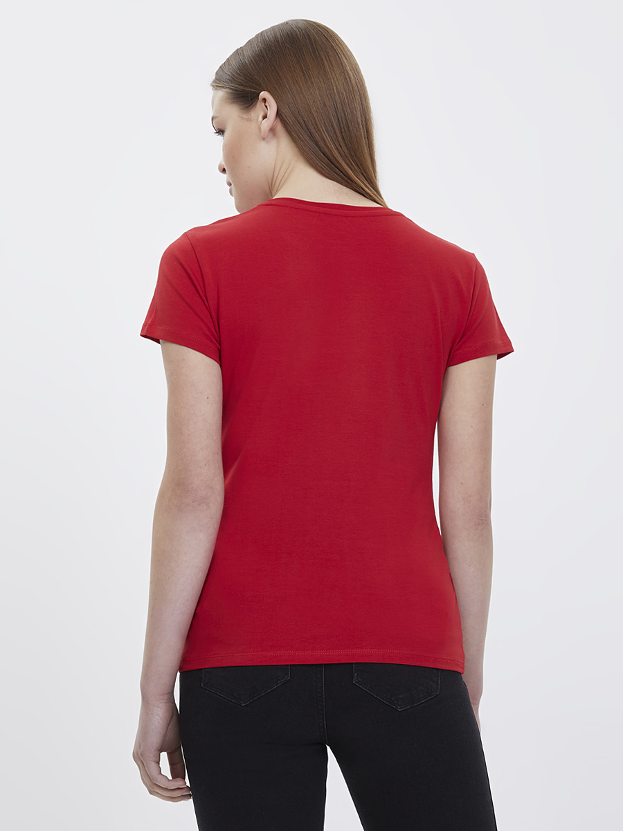 Slim Fit Kadın Tshirt K.kol