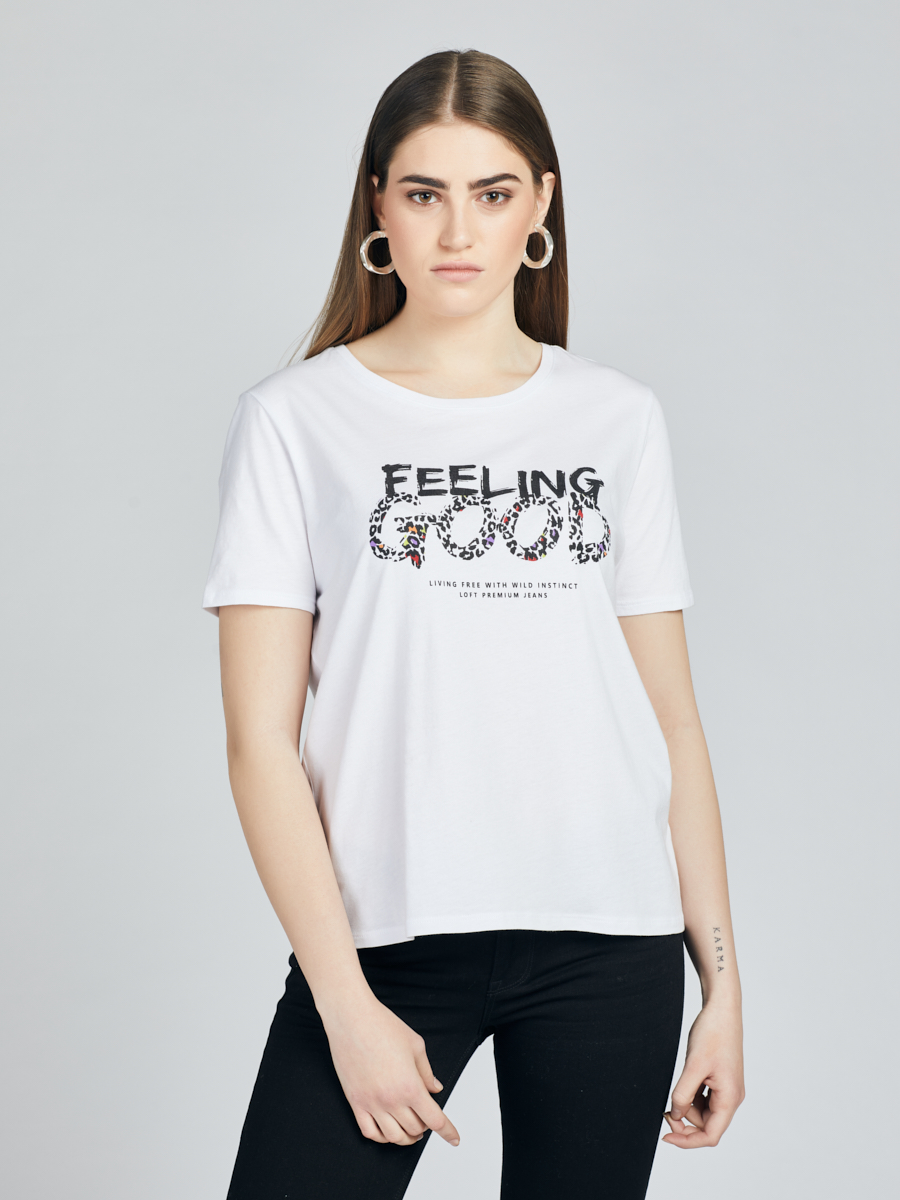 Slim Fit Kadın Tshirt K.kol