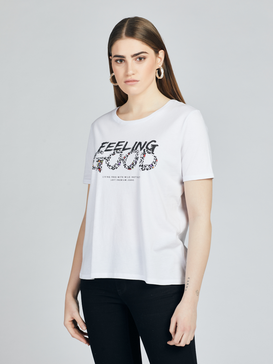 Slim Fit Kadın Tshirt K.kol