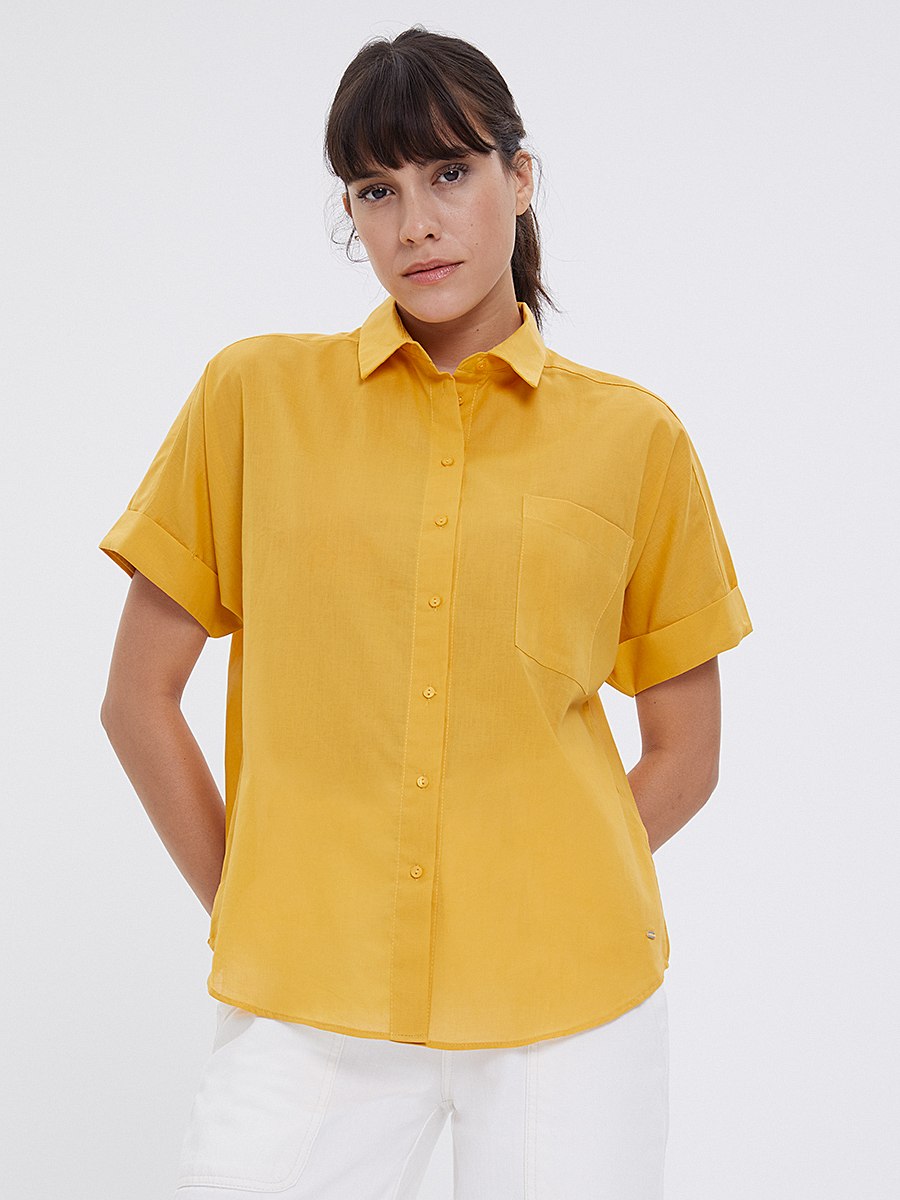 Regular Fit Kadın Gömlek K.kol