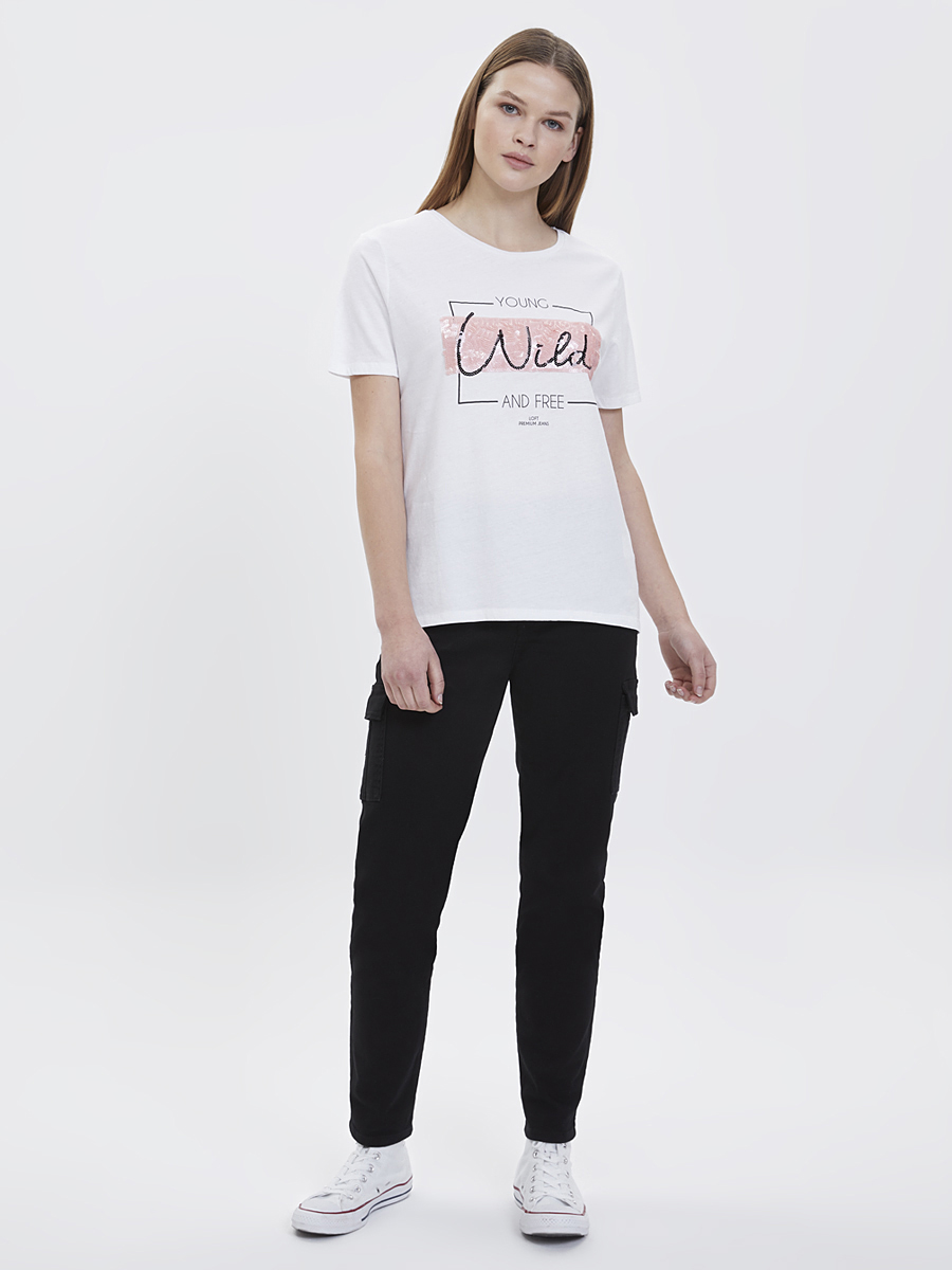 Slim Fit Kadın Tshirt K.kol