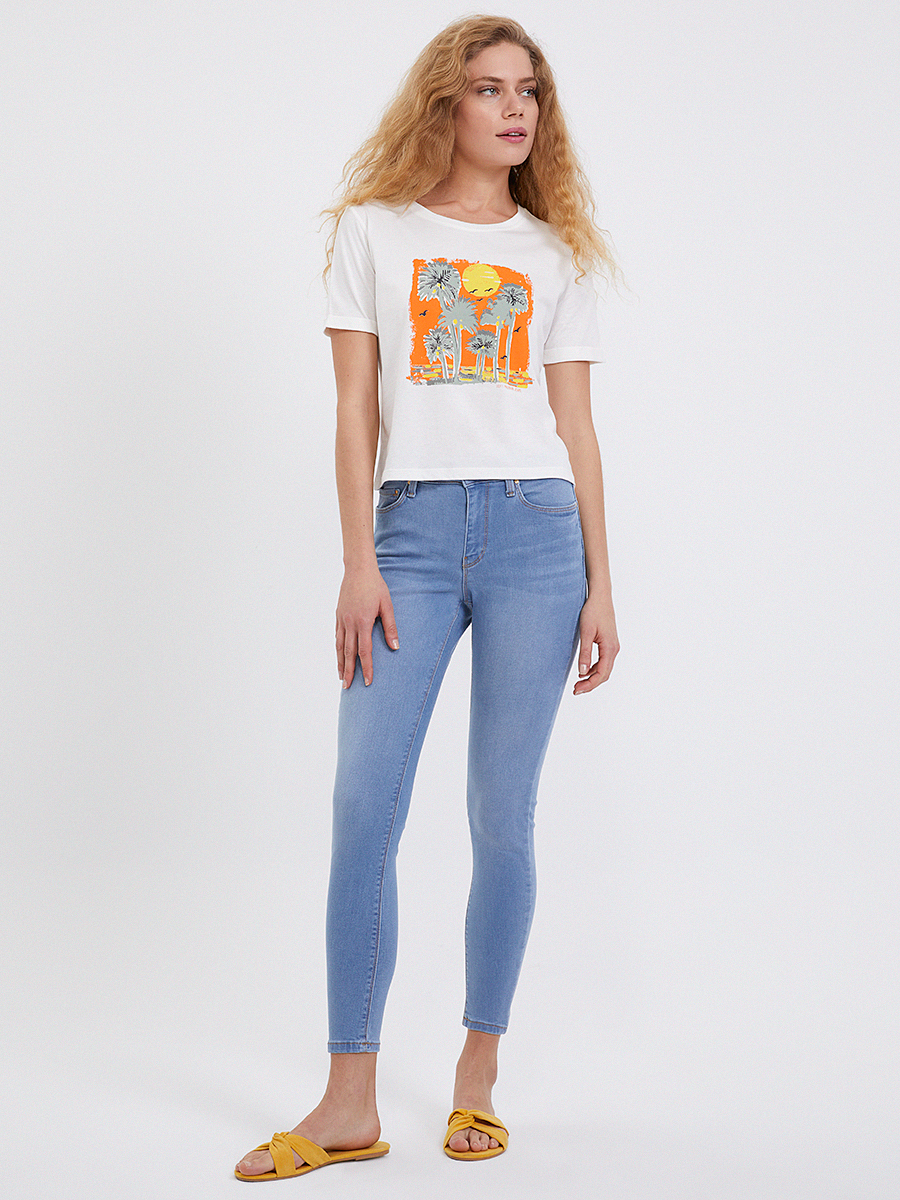 Regular Fit Kadın Tshirt K.kol