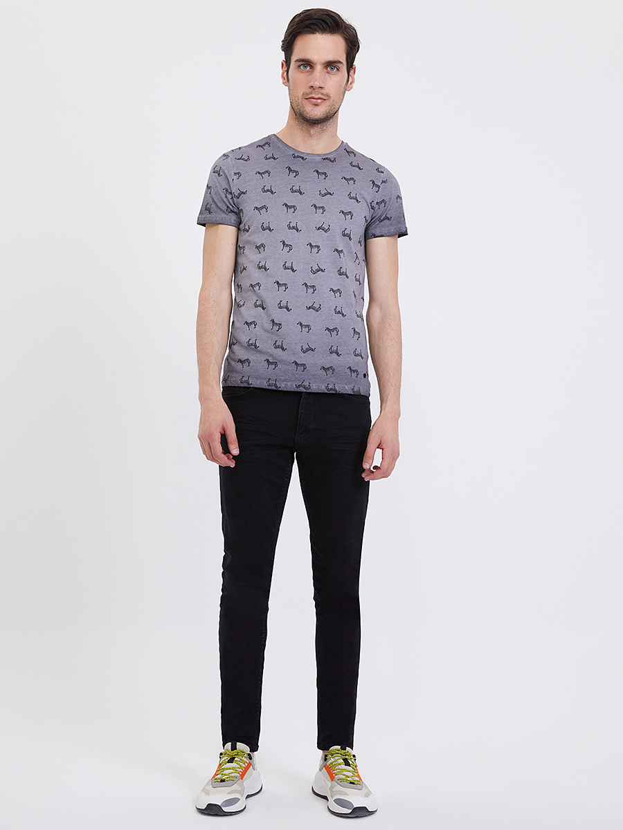 Slim Fit Erkek Tshirt K.kol