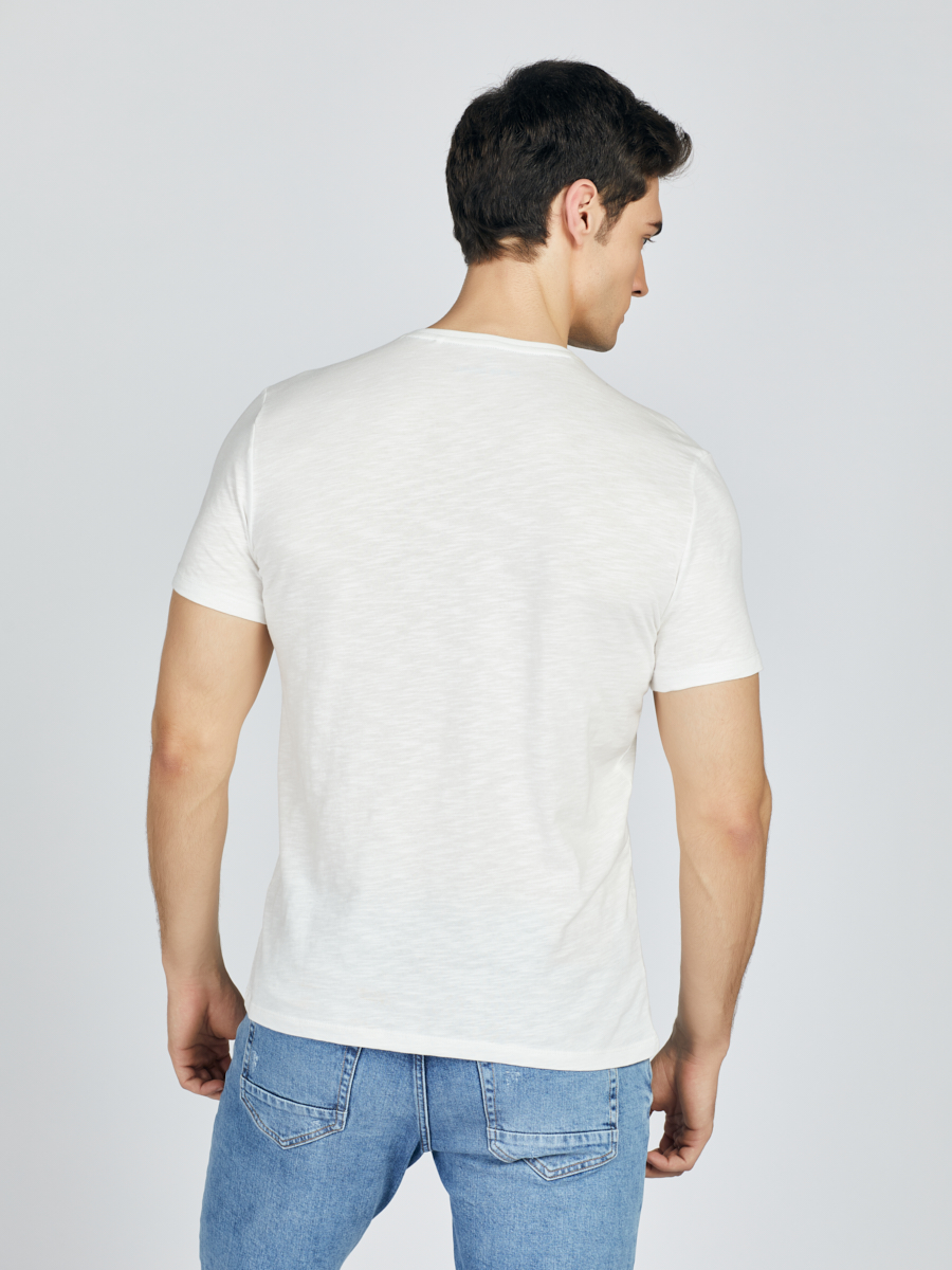 Slim Fit Erkek Tshirt K.kol