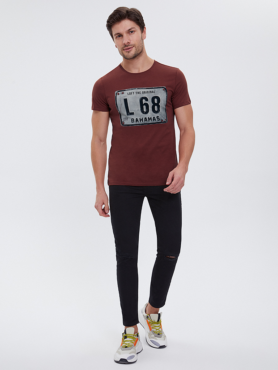 Slim Fit Erkek Tshirt K.kol