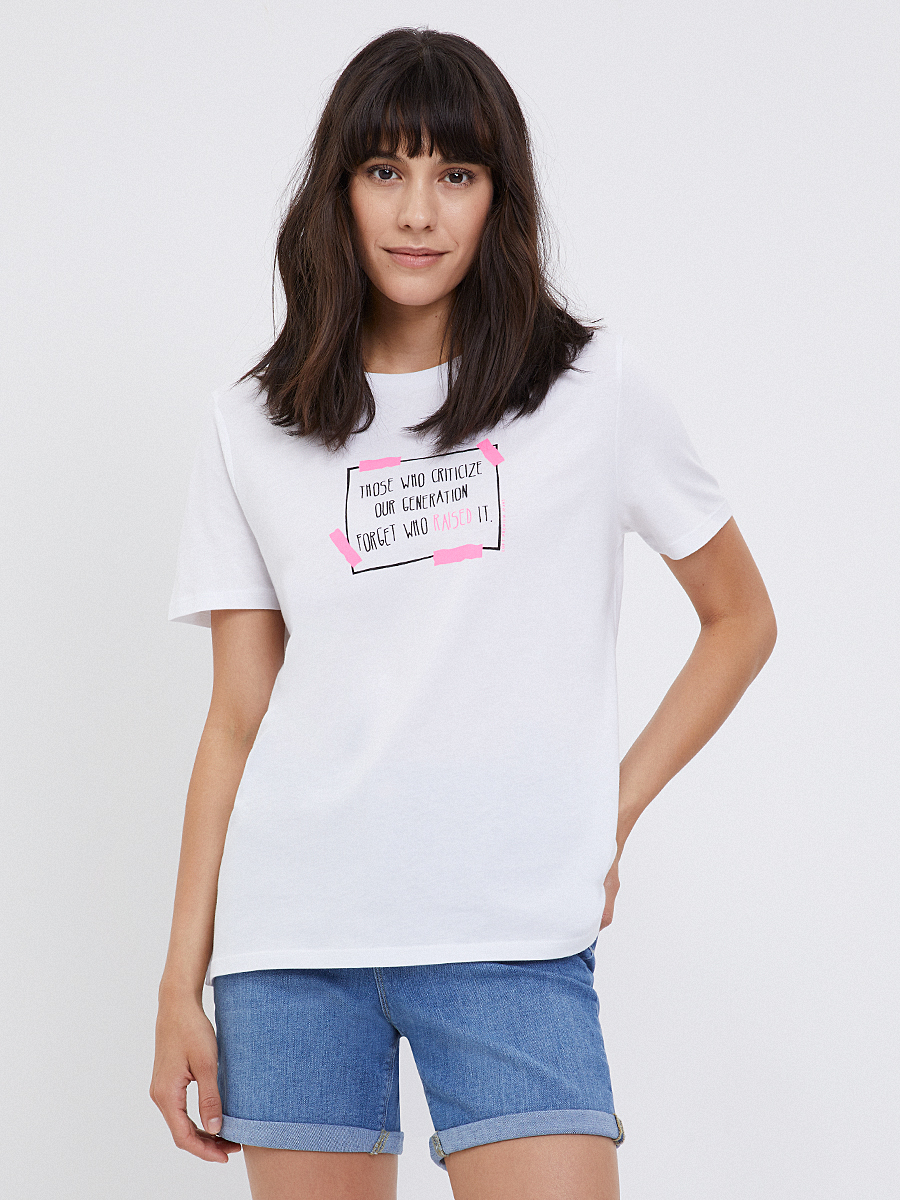 Regular Fit Kadın Tshirt K.kol