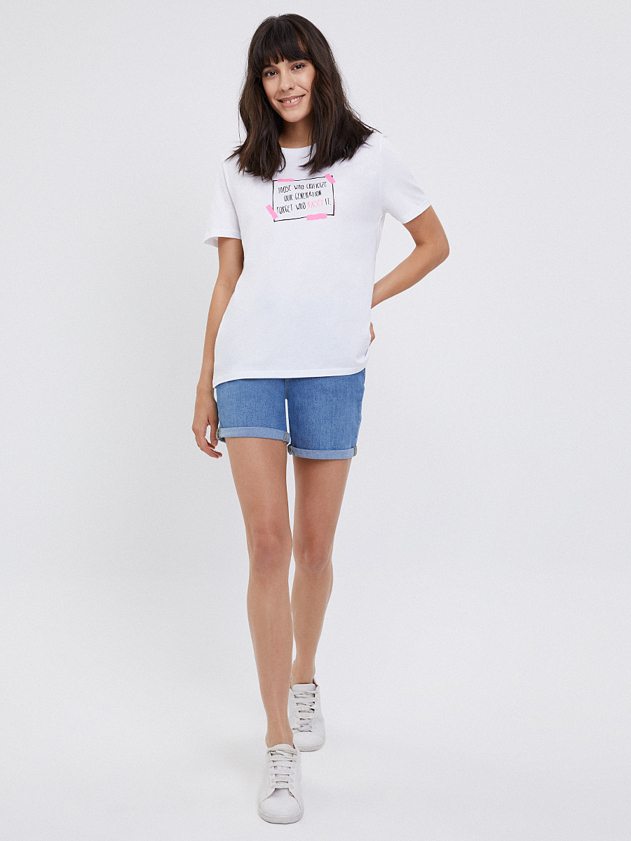 Regular Fit Kadın Tshirt K.kol