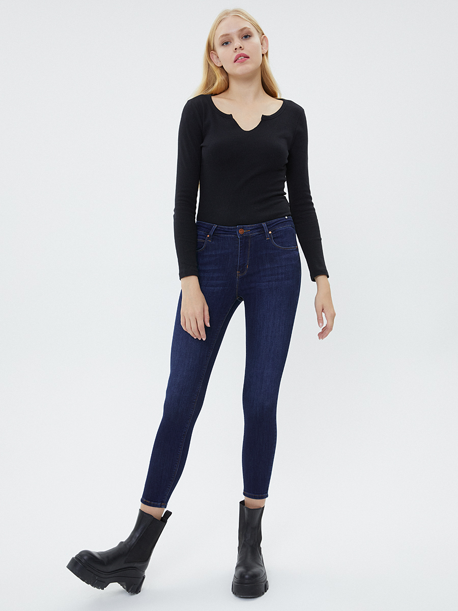 Nicole Skinny Fit Kadın Pantolon