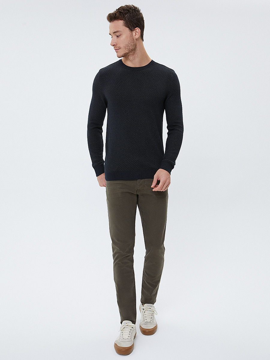 Slim Fit Erkek Kazak