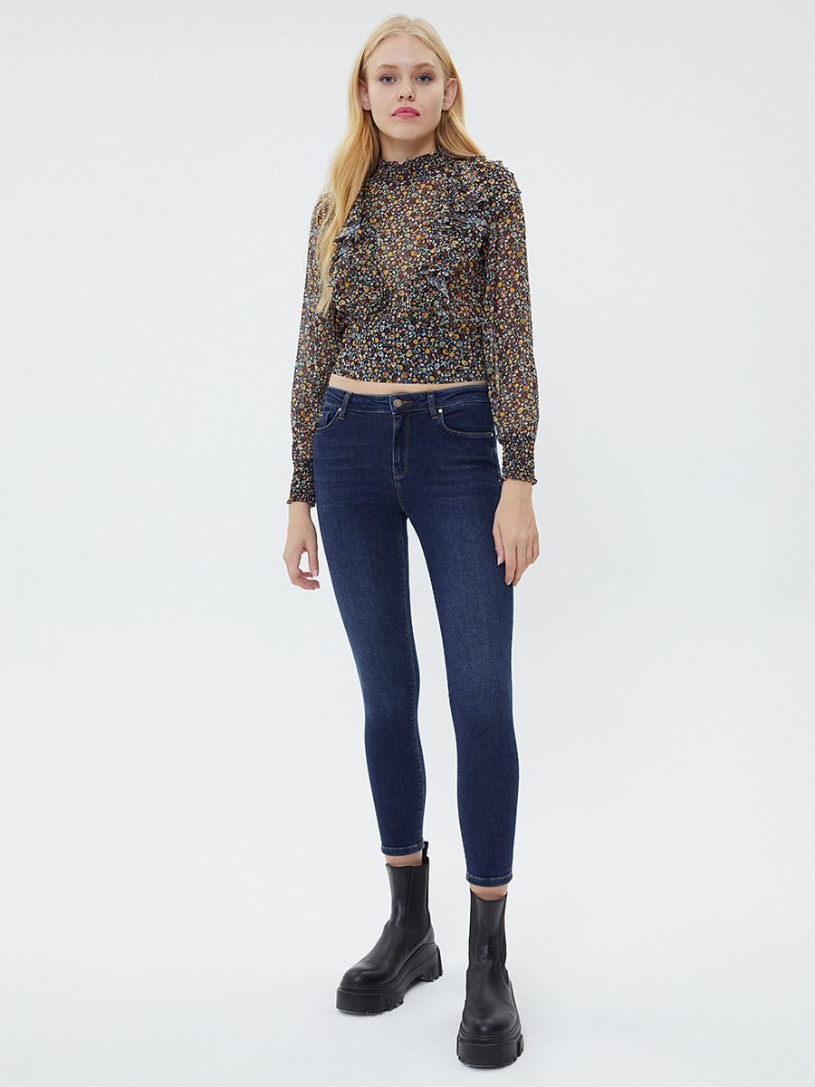Nicole Skinny Fit Kadın Pantolon