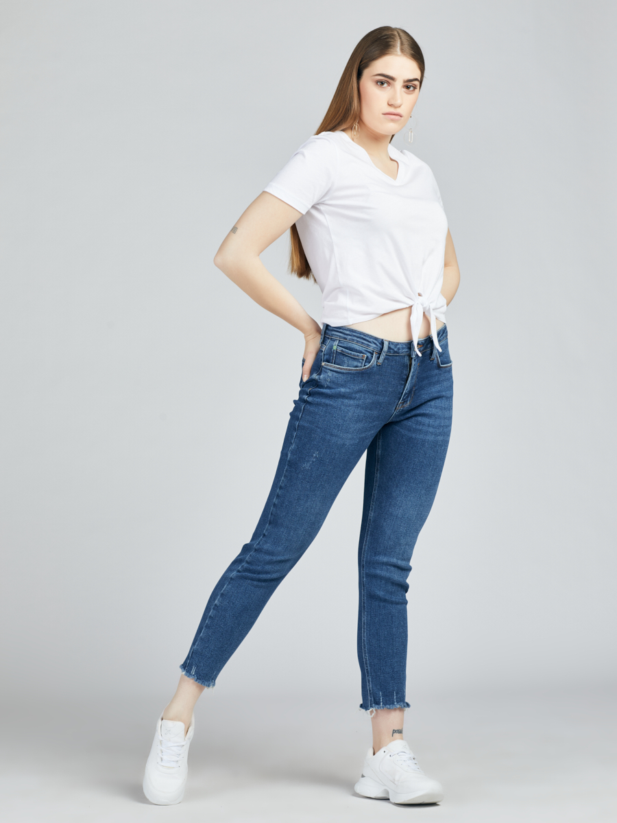 Girlfriend Ultra Slim Fit Kadın Pantolon