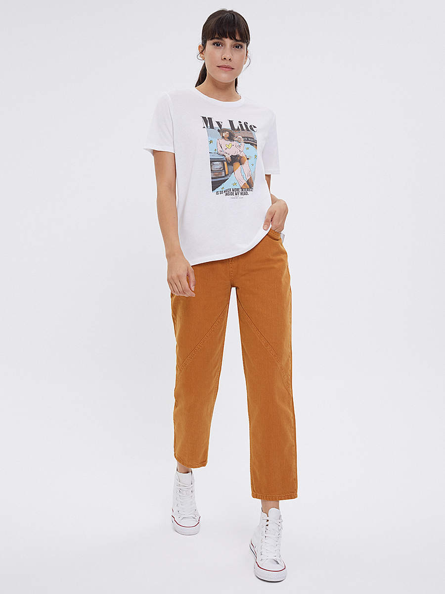 Regular Fit Kadın Tshirt K.kol