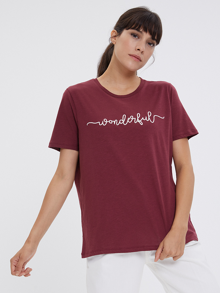Regular Fit Kadın Tshirt K.kol