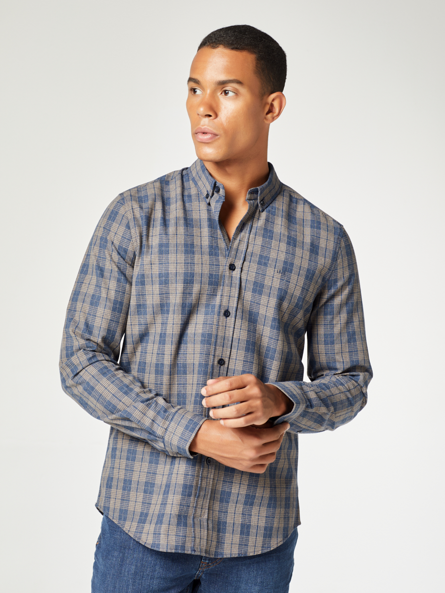 Regular Fit Erkek Gömlek U.kol