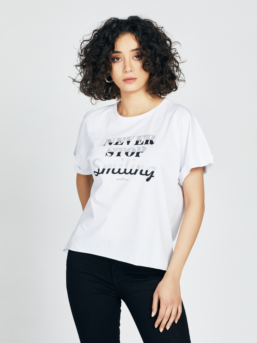 Loose Fit Kadın Tshirt K.kol