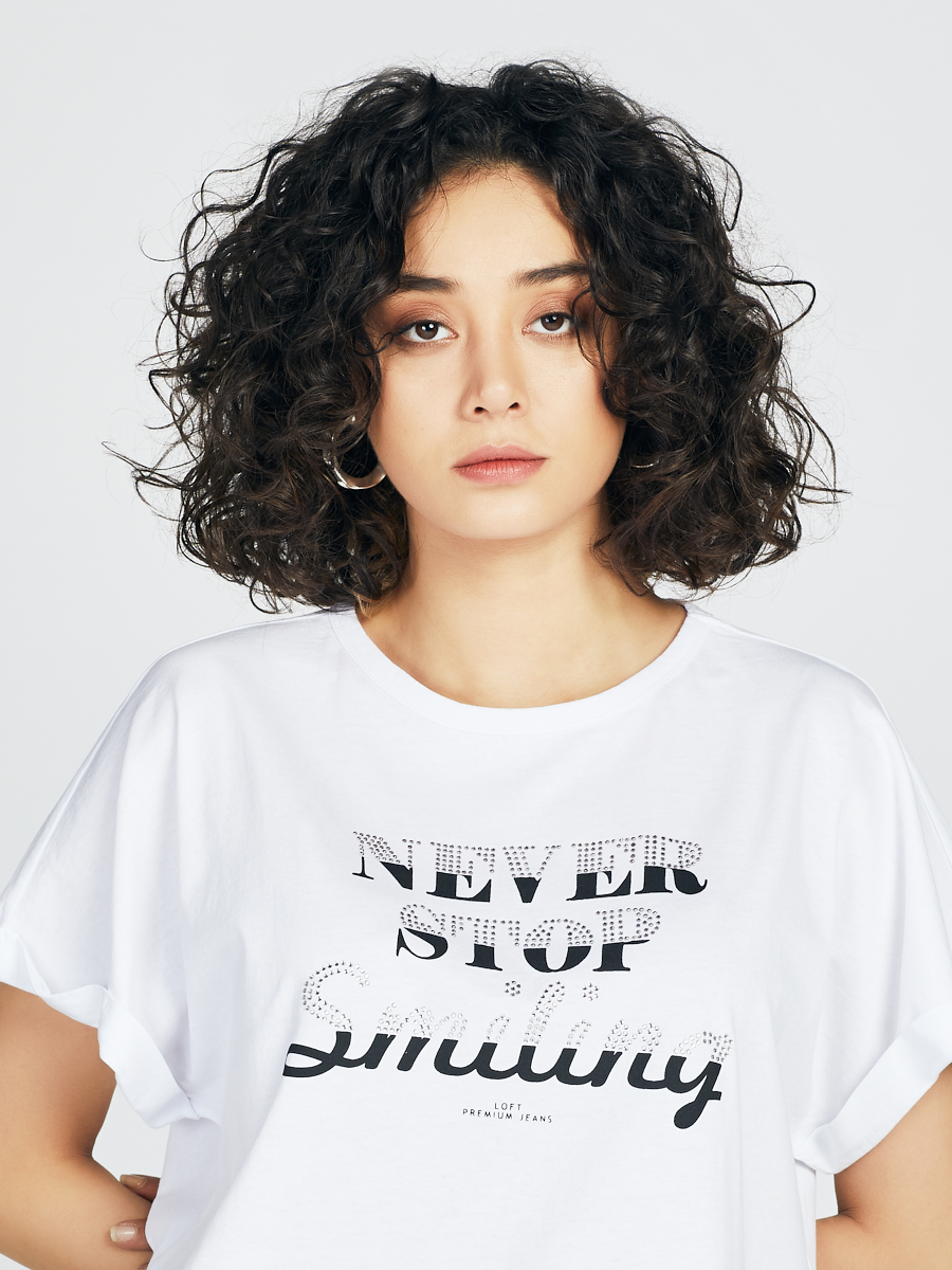 Loose Fit Kadın Tshirt K.kol
