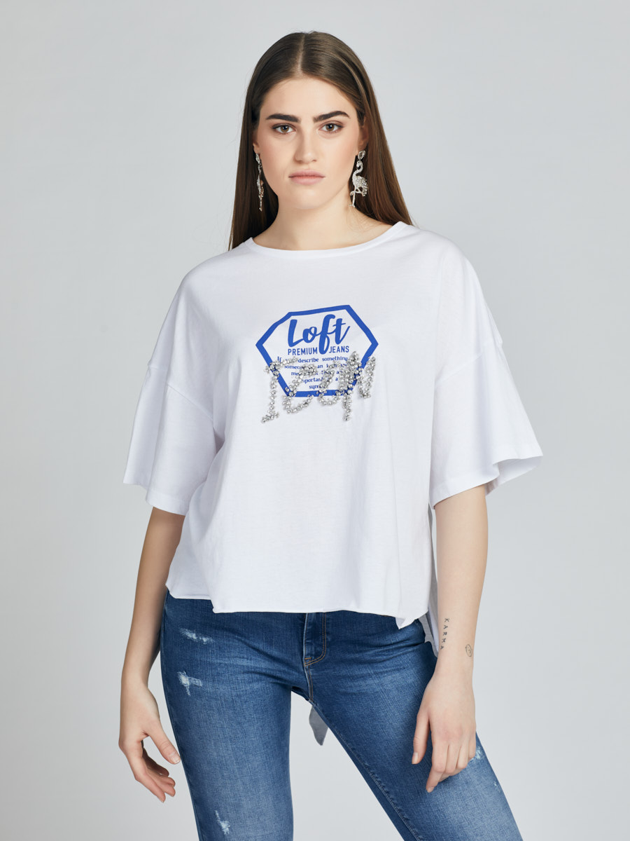 Loose Fit Kadın Tshirt K.kol