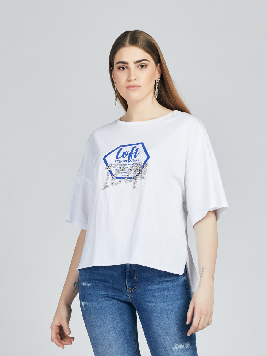 Loose Fit Kadın Tshirt K.kol