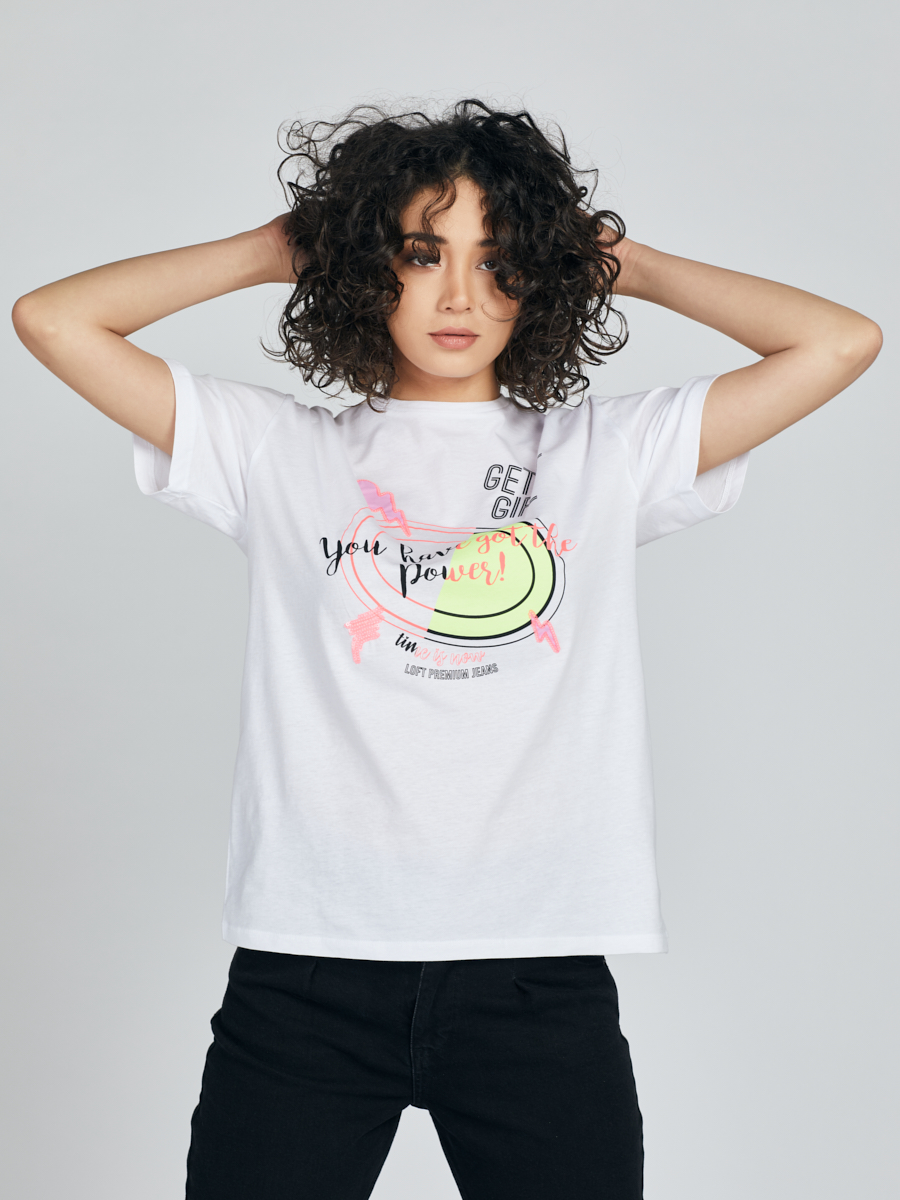 Loose Fit Kadın Tshirt K.kol