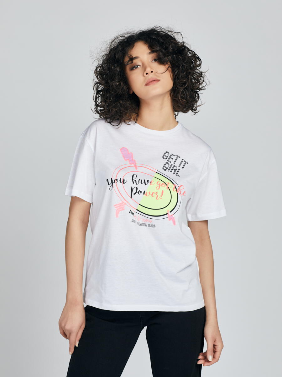 Loose Fit Kadın Tshirt K.kol