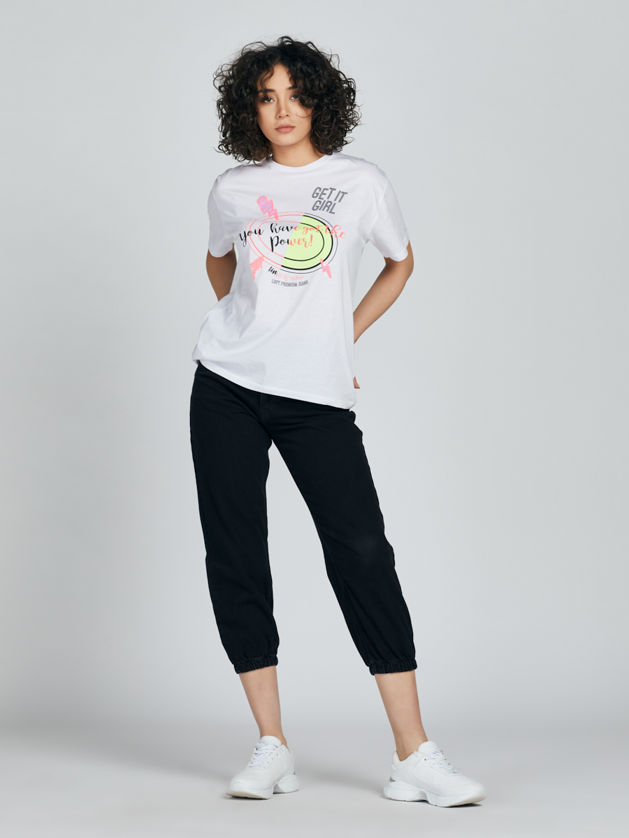 Loose Fit Kadın Tshirt K.kol