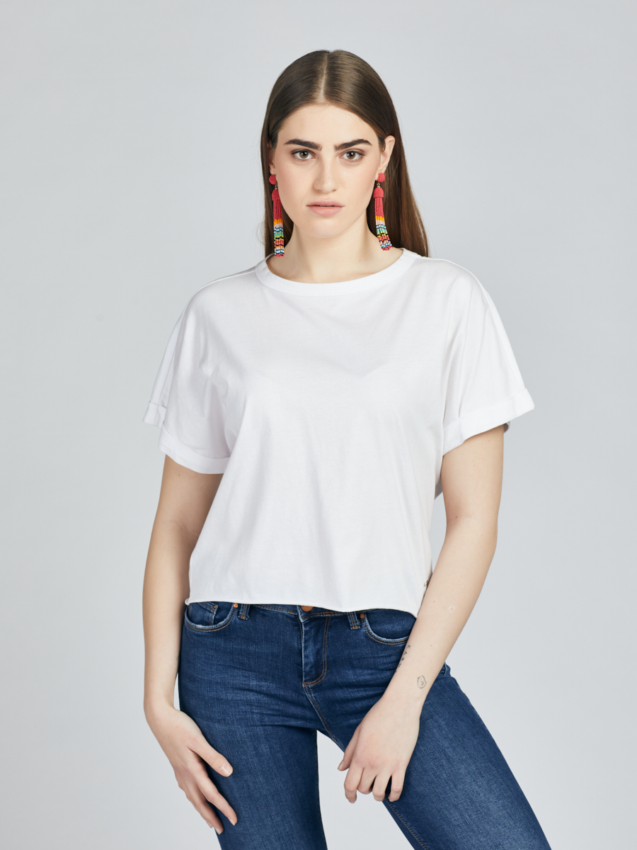 Loose Fit Kadın Tshirt K.kol