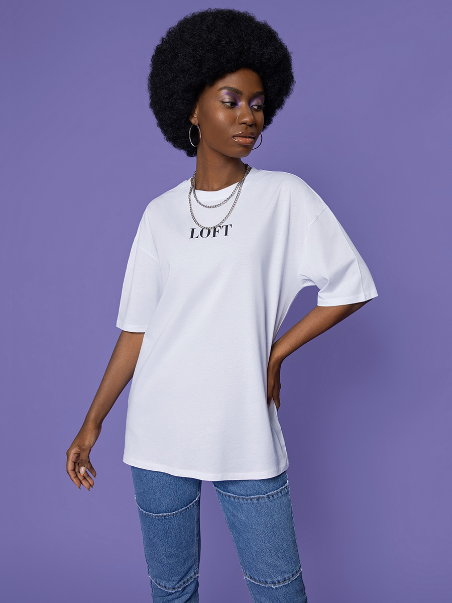 Oversize Kadın Tshirt K.kol