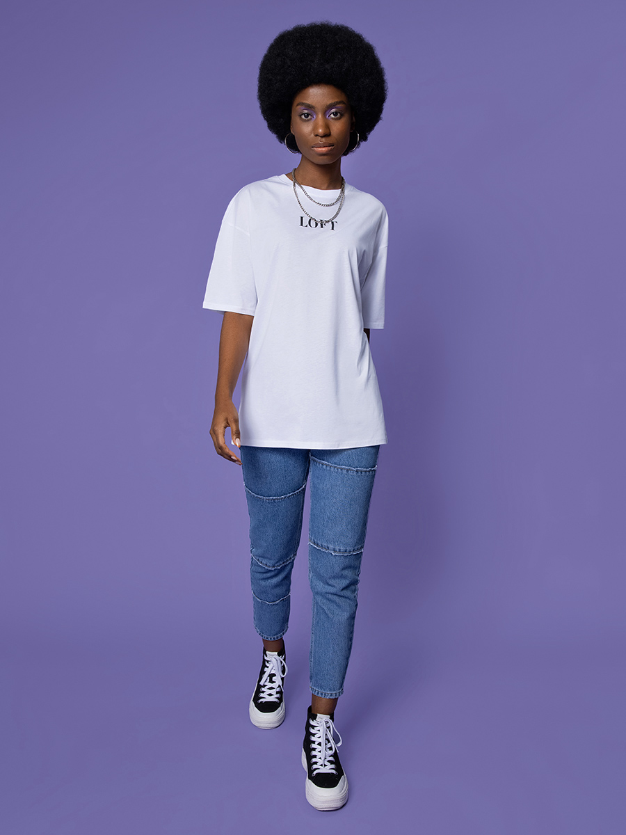 Oversize Kadın Tshirt K.kol