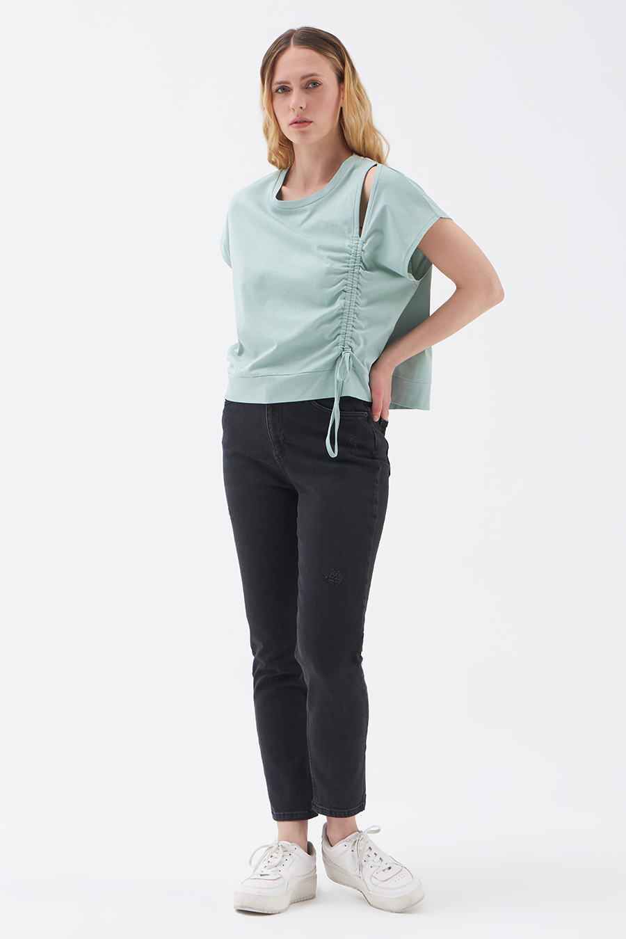 Loose Fit Kadın Tshirt K.kol