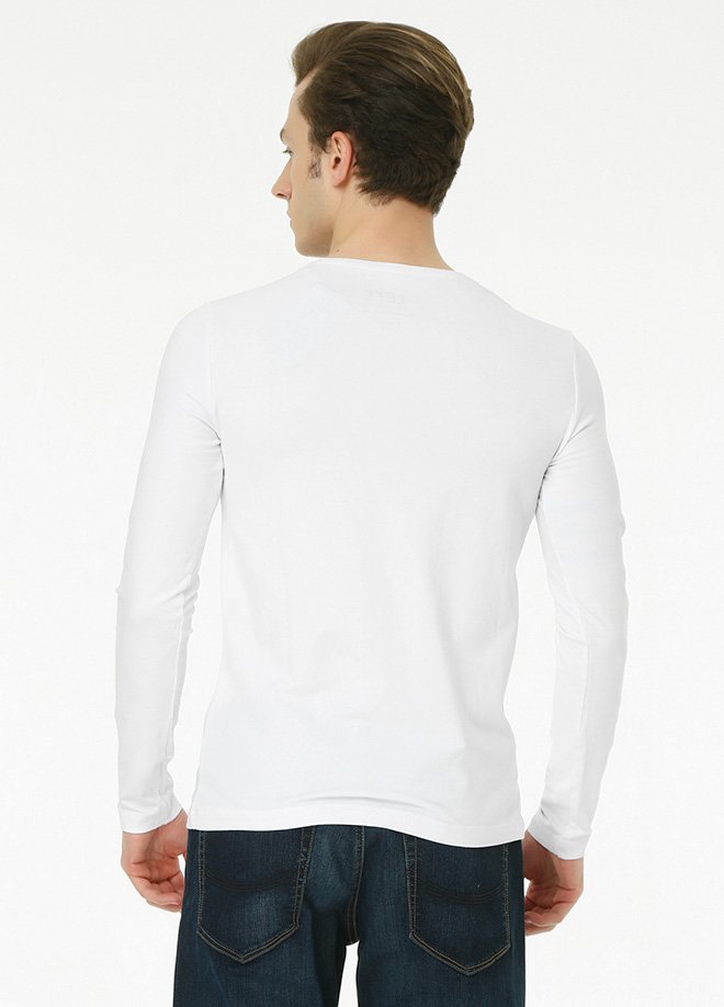 Slim Fit Erkek Tshirt U.kol