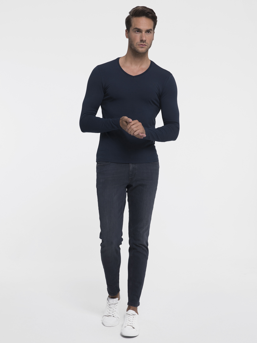 Slim Fit Erkek Tshirt U.kol