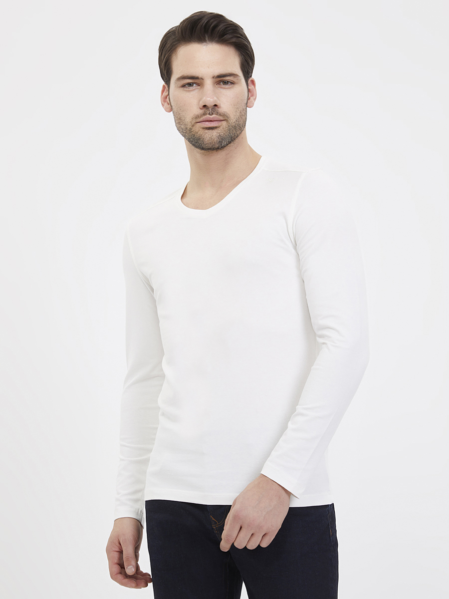 Slim Fit Erkek Tshirt U.kol